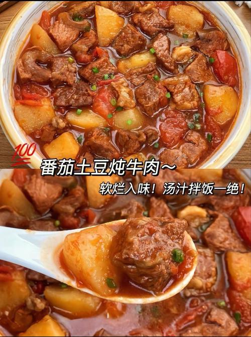 西红柿土豆炖牛肉(西红柿土豆炖牛肉图片)