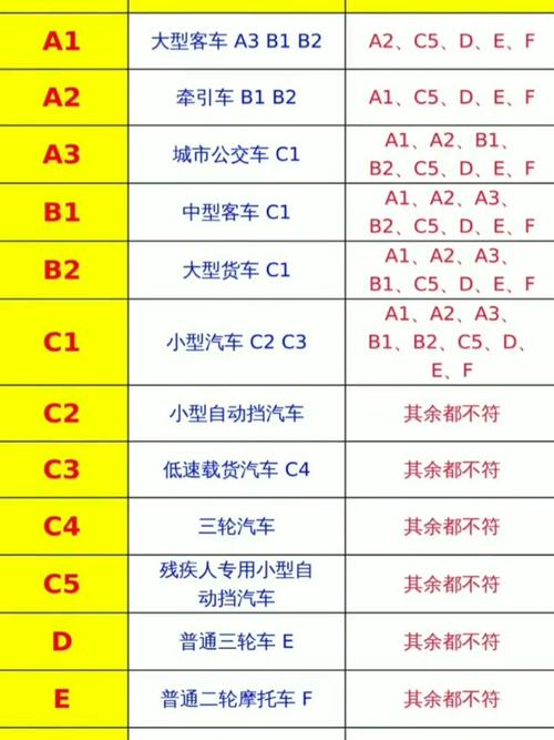 驾考车型图解(驾照考试图示)